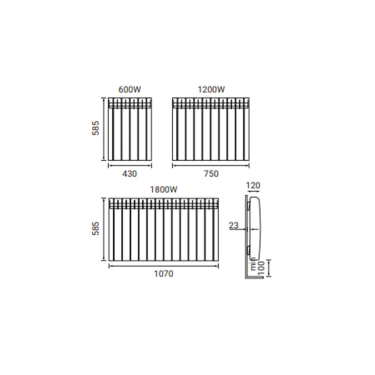 Radiateur basse consommation Eoniq