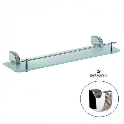 Repisa para baños con cristales Swarovski