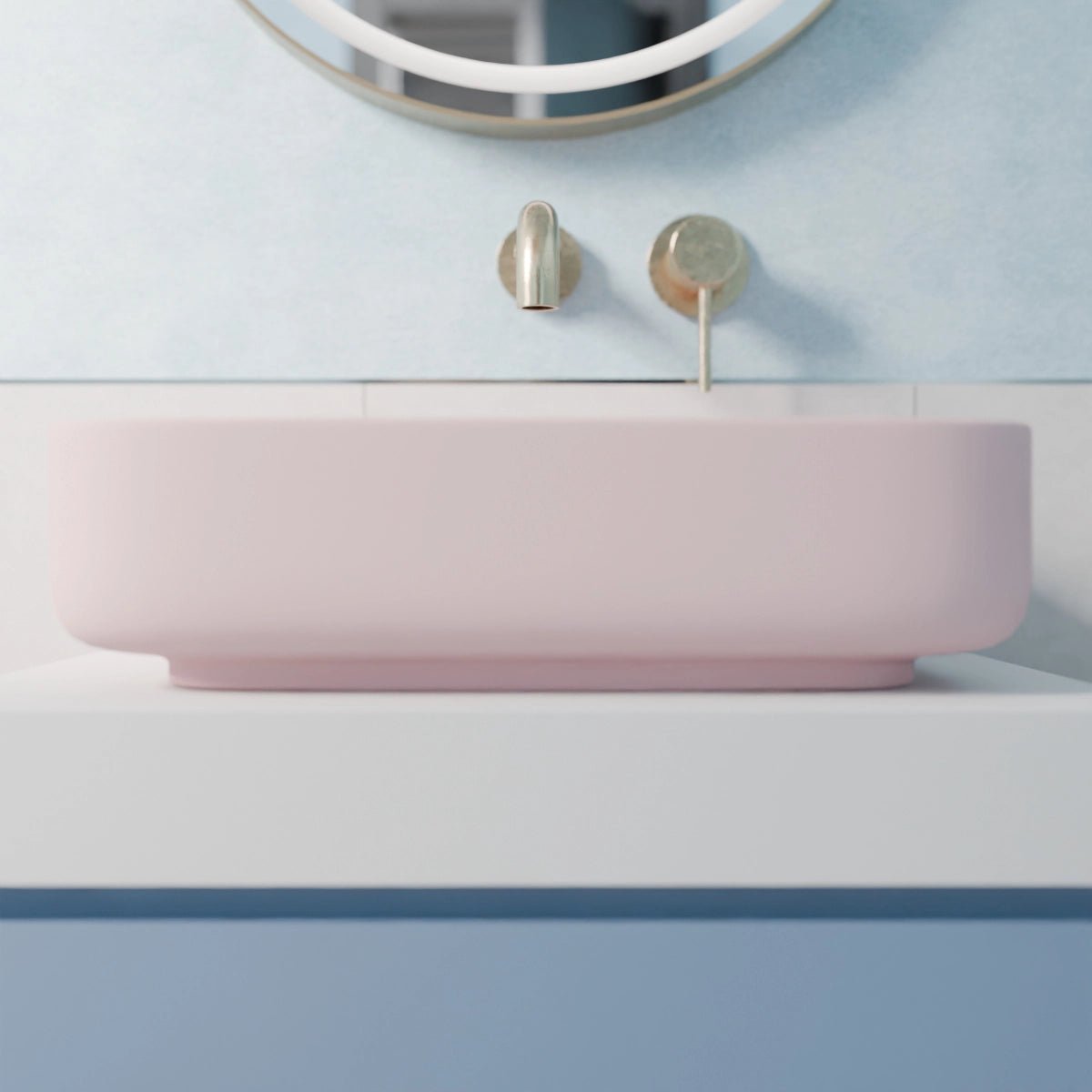 Lavabo rosa Jana - Thebath