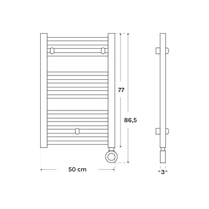Secatoallas eléctrico para baño Elba Plus - Thebath